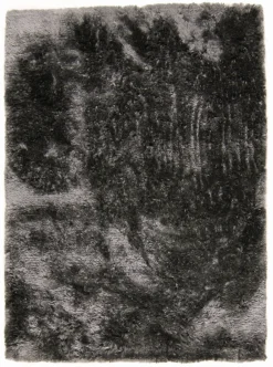 Hoogpolig Vloerkleed - Janjira (grijs)