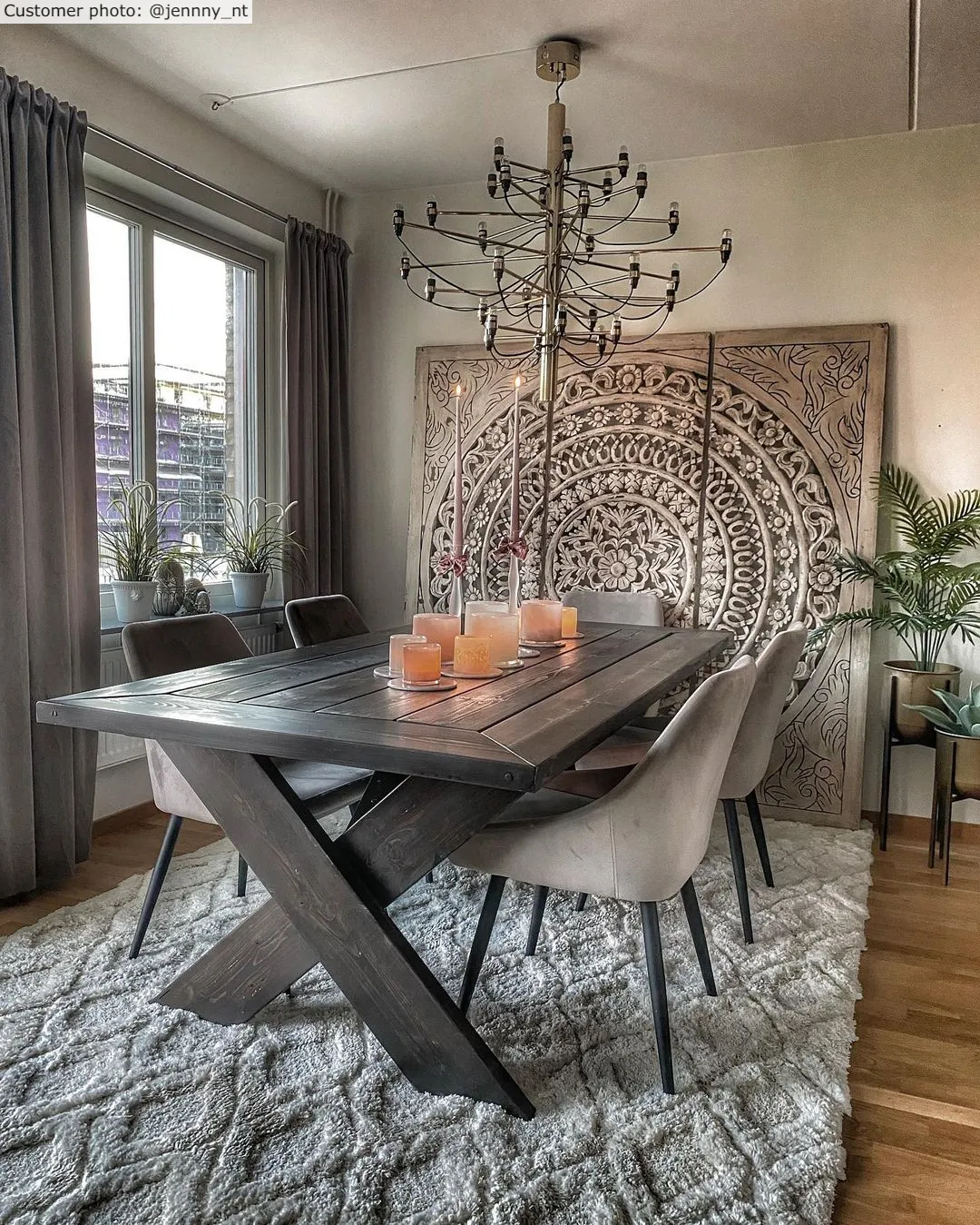 Hoogpolig Vloerkleed - Everett (grijs) - Afbeelding 3