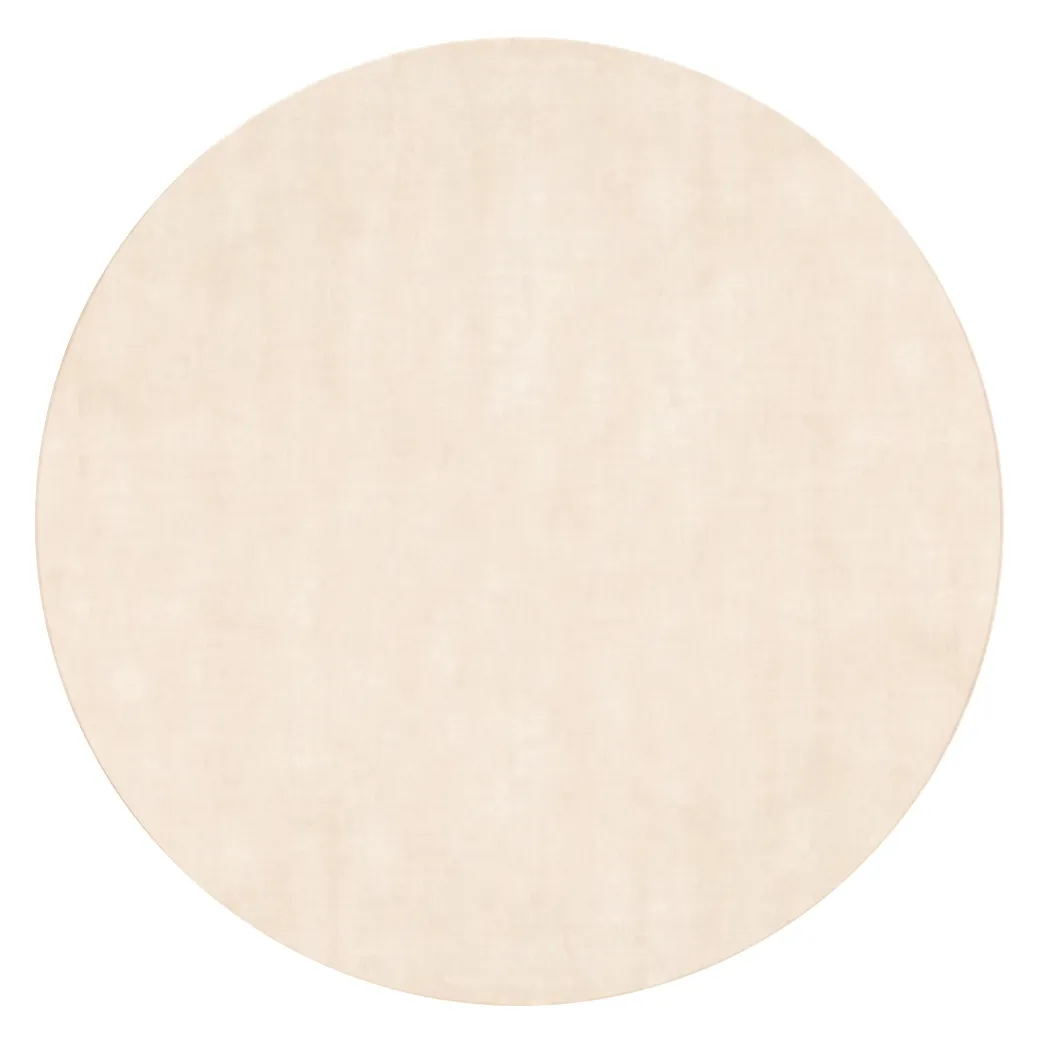 Rond Vloerkleed - Jodhpur Special Luxury Edition Viscose (lichtbeige)
