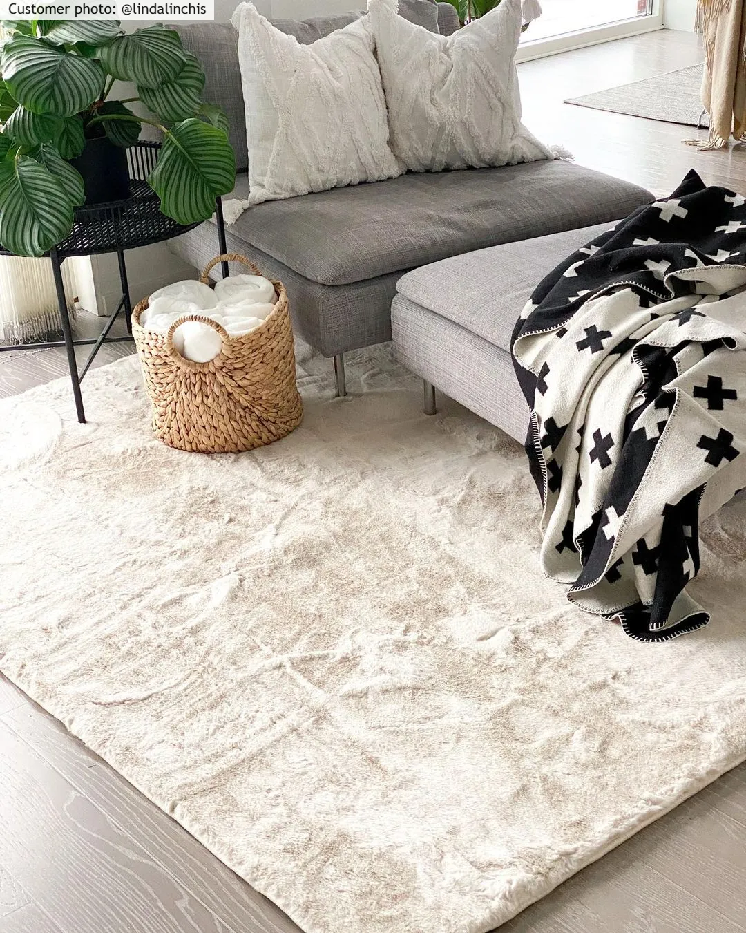 Hoogpolig Vloerkleed - Cloud Super Soft (offwhite) - Afbeelding 11