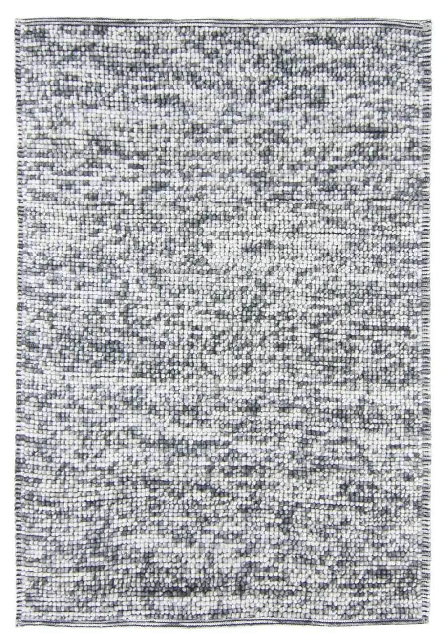 Wollen-vloerkleed - Luna (grijs)
