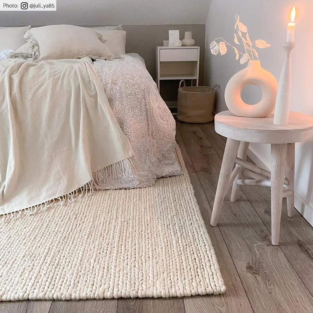 Wollen-vloerkleed - Lynmouth (cream) - Afbeelding 3