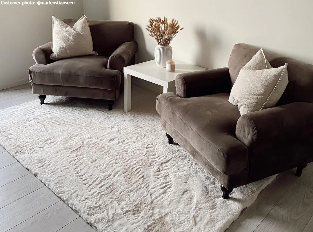 Hoogpolig Vloerkleed - Cloud Super Soft (offwhite) - Afbeelding 7