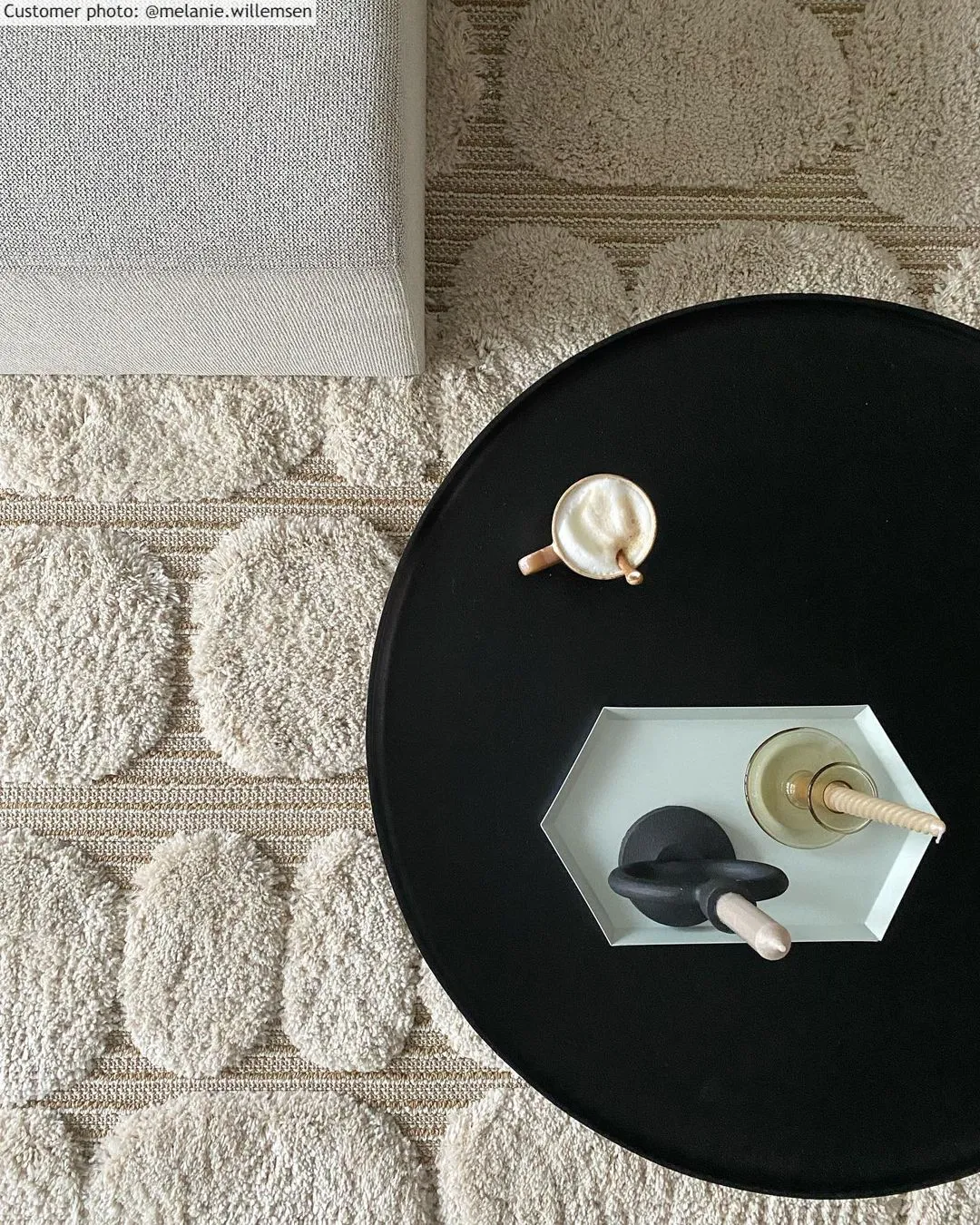 Hoogpolig Vloerkleed - Fondi (beige) - Afbeelding 10