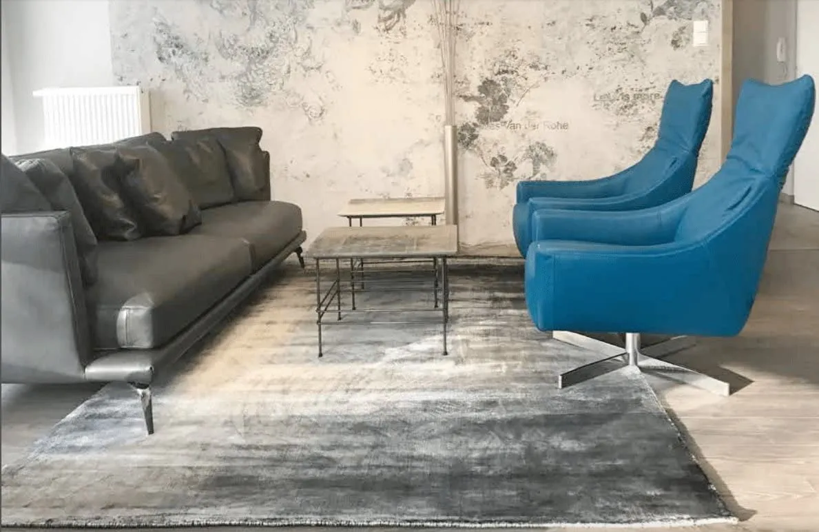 Viscose-vloerkleed - Jodhpur Special Luxury Edition (grijs) - Afbeelding 4