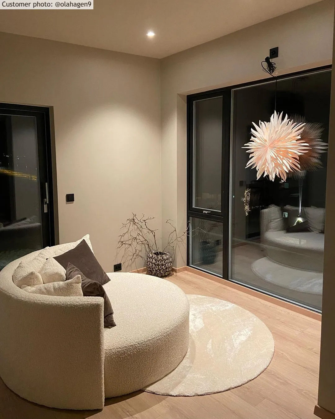 Ronde Vloerkleden - Aranga Super Soft Fur (beige) - Afbeelding 2