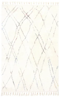 Hoogpolig Vloerkleed - Elice (multi)