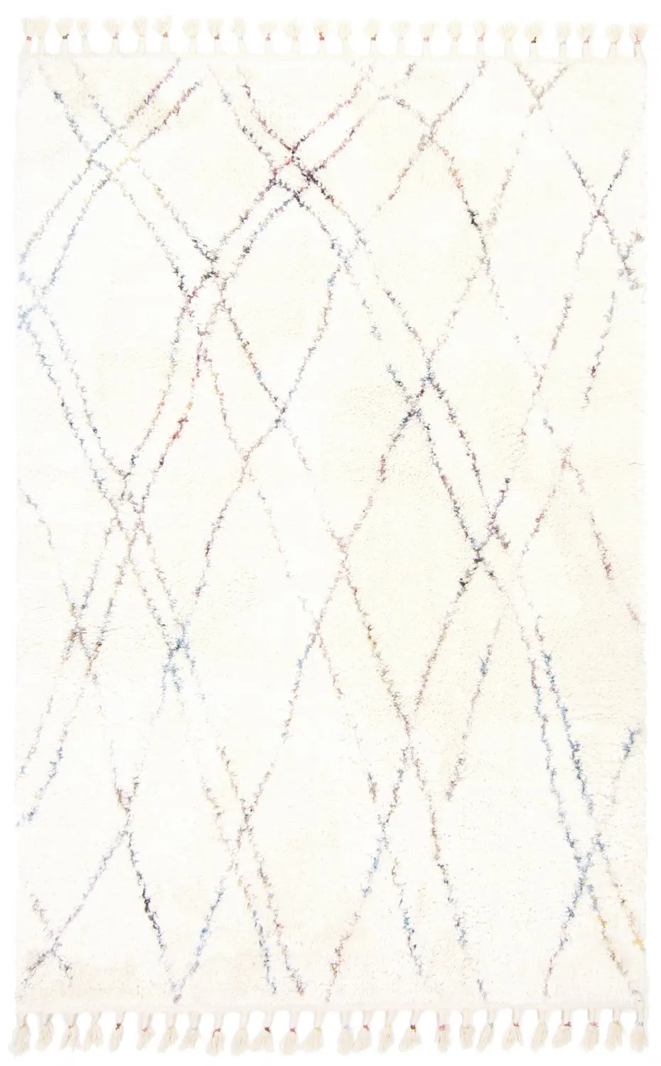 Hoogpolig Vloerkleed - Elice (multi)