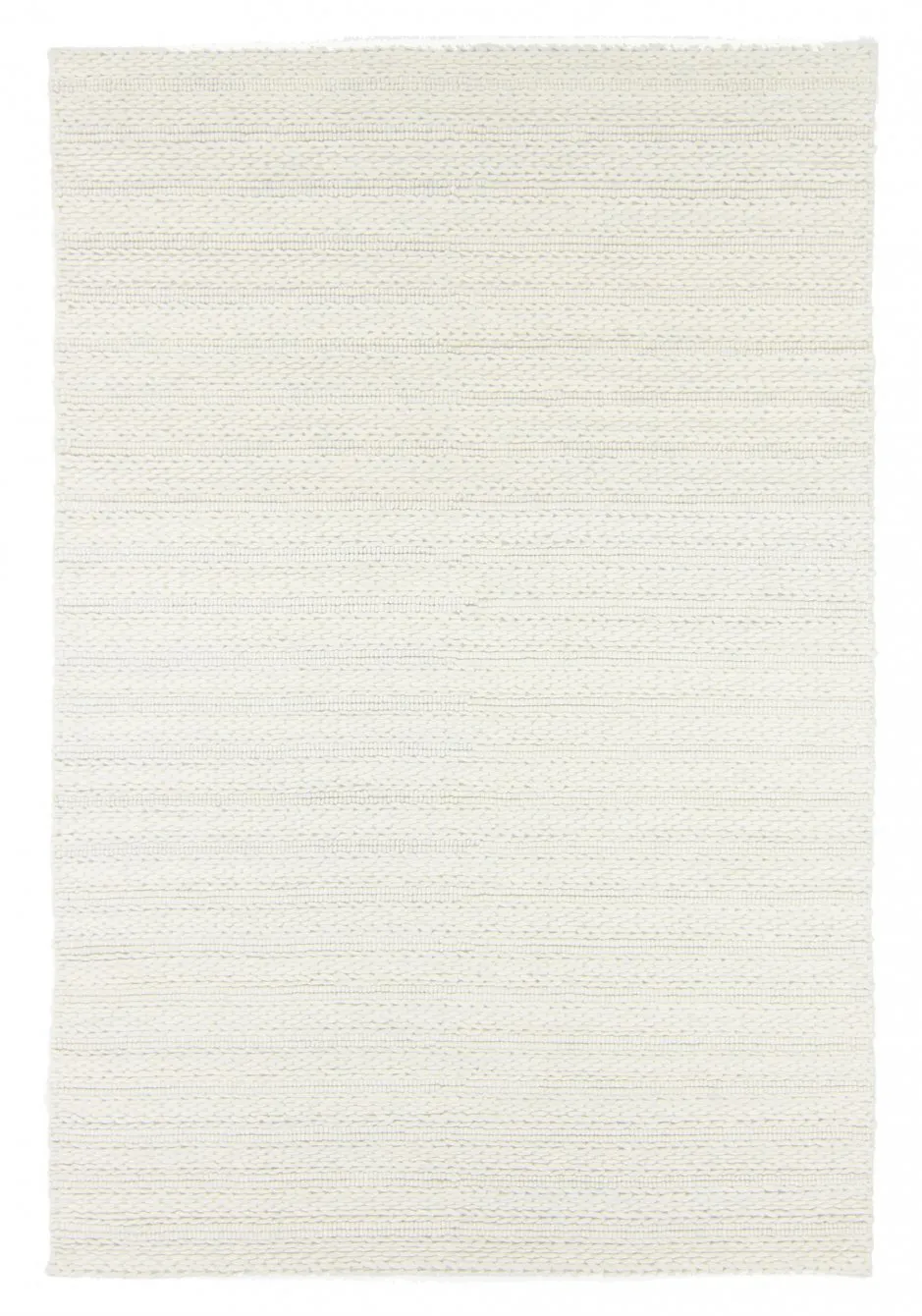 Wollen-vloerkleed - Polperro (wit)