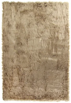 Hoogpolig Vloerkleed - Pomaire (bruin)