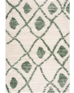 Hoogpolig Vloerkleed - Chianti (groen)