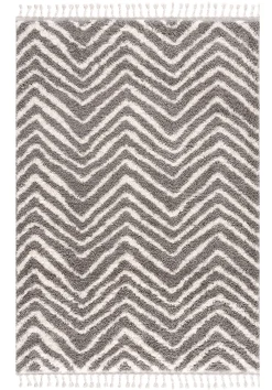 Hoogpolig Vloerkleed - Chimborazo (grijs)