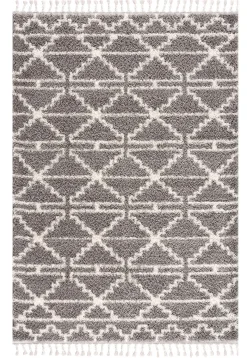 Hoogpolig Vloerkleed - Azuay (grijs)