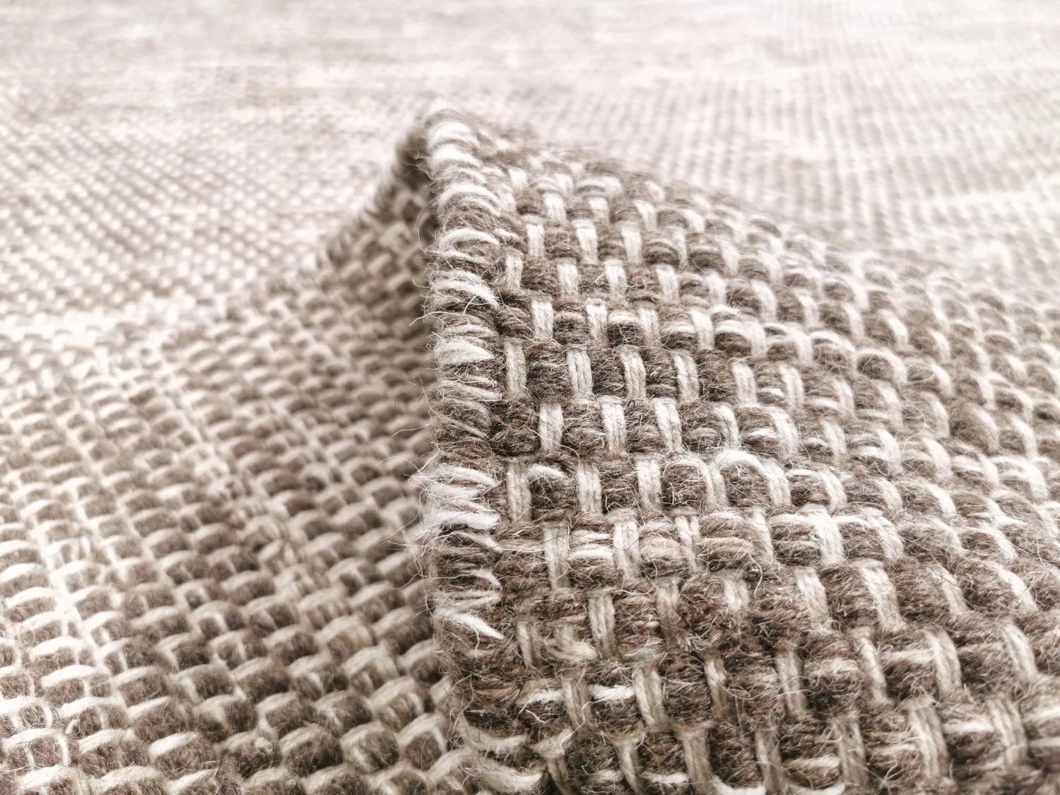 Wollen-vloerkleed - Otago (bruin) - Afbeelding 5