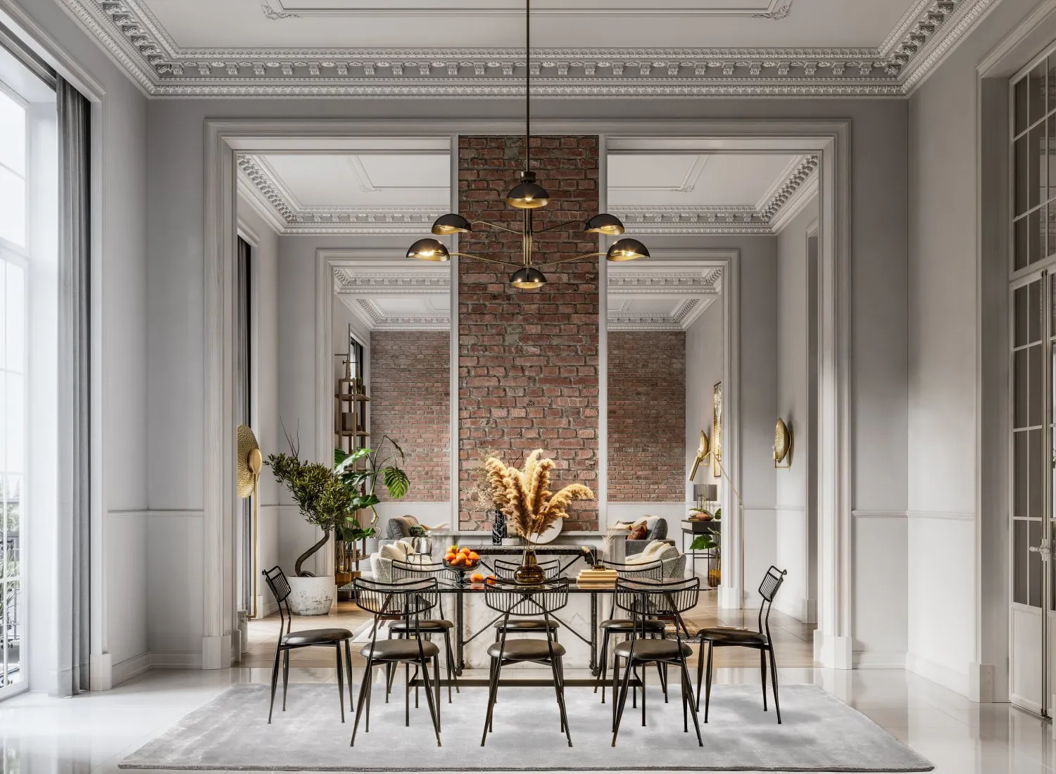 Recycled PET With Viscose Look (grijs)