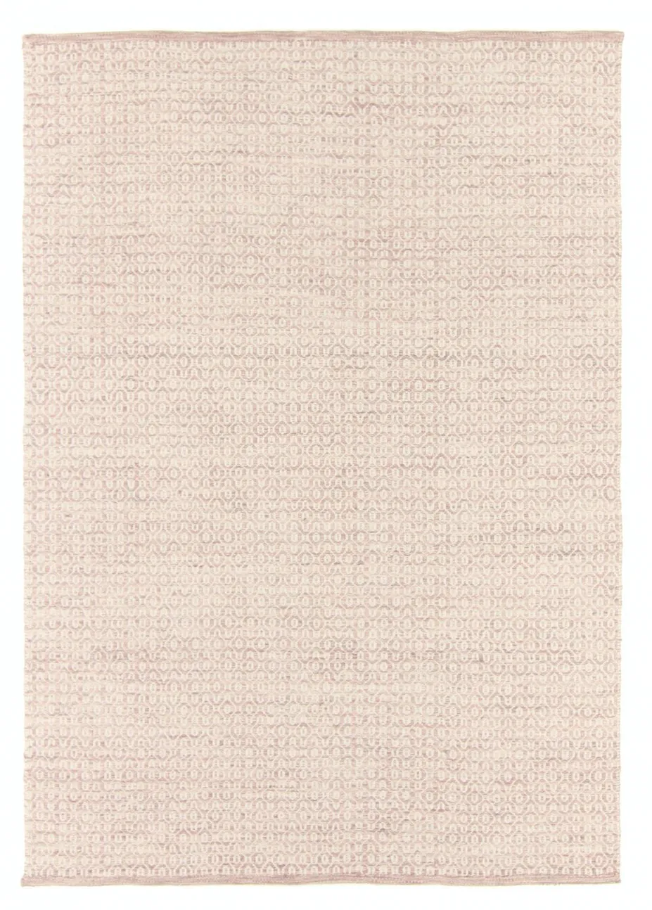 Wollen-vloerkleed - Snowshill (roze/wit)