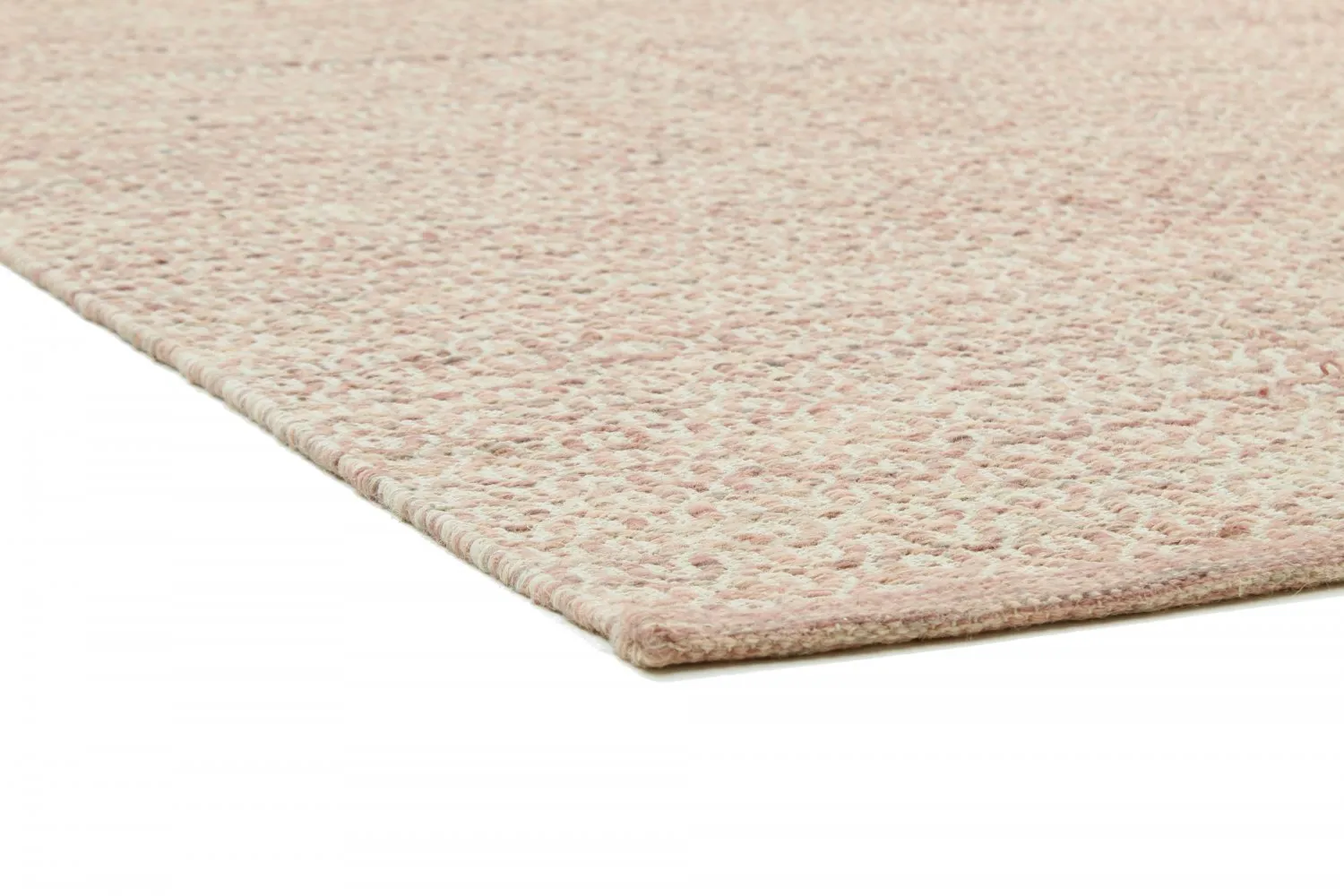 Wollen-vloerkleed - Snowshill (roze/wit) - Afbeelding 3