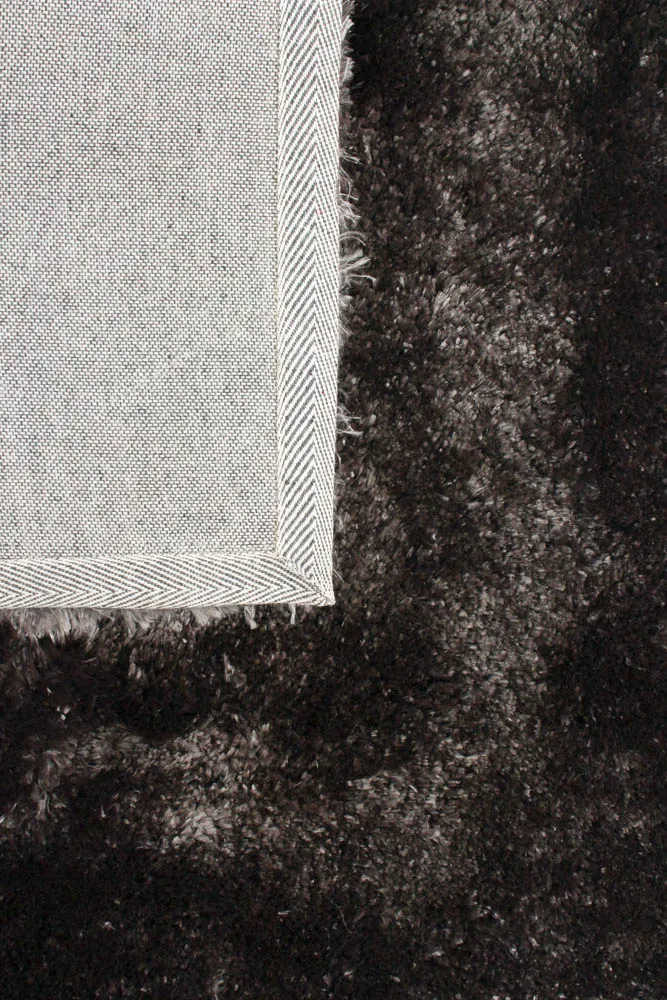 Hoogpolig Vloerkleed - Shaggy Luxe (antraciet) - Afbeelding 5