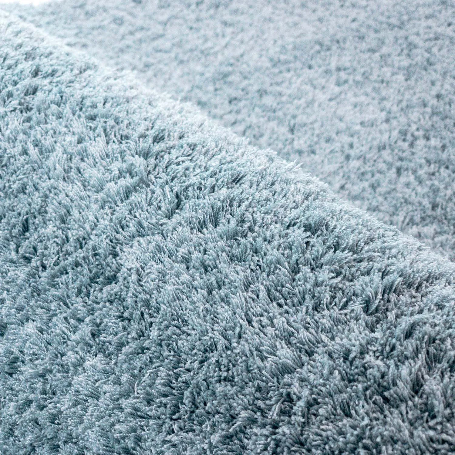 Hoogpolig Vloerkleed - Soft Shine (turkoois) - Afbeelding 5