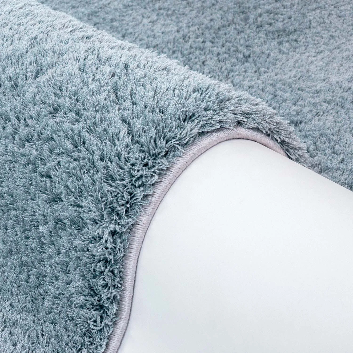 Hoogpolig Vloerkleed - Soft Shine (turkoois) - Afbeelding 6