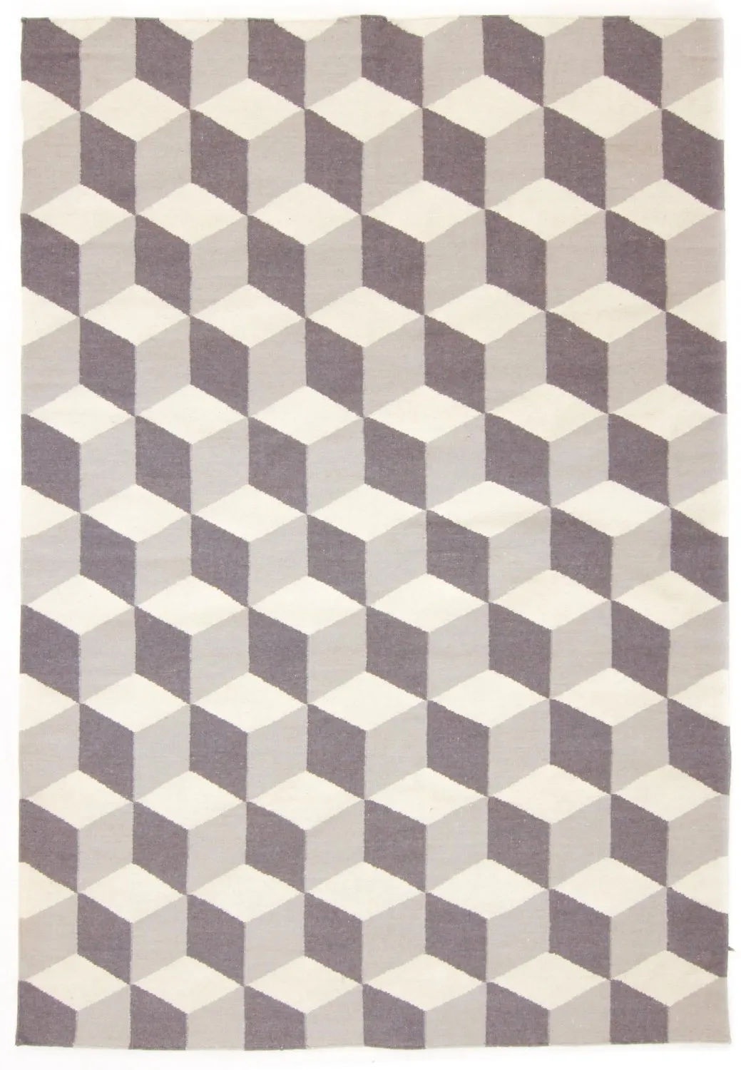 Wollen-vloerkleed - FloriƔda (grijs)