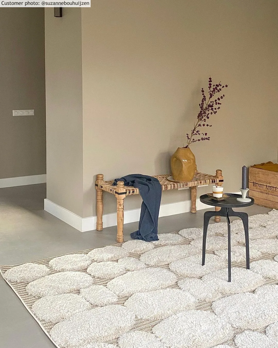 Hoogpolig Vloerkleed - Fondi (beige) - Afbeelding 11