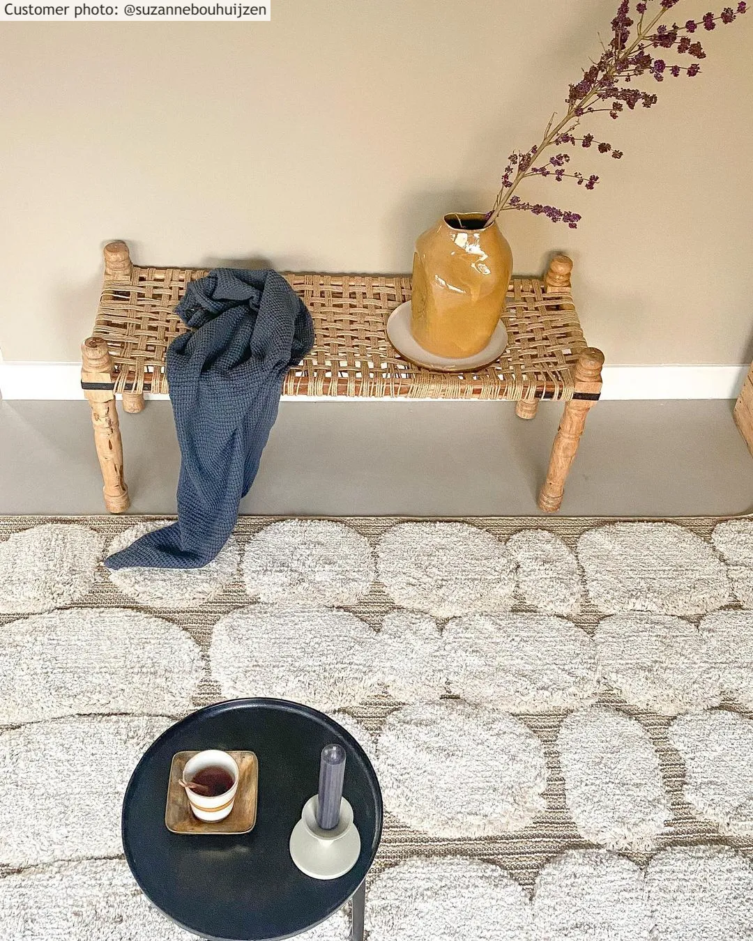 Hoogpolig Vloerkleed - Fondi (beige) - Afbeelding 16