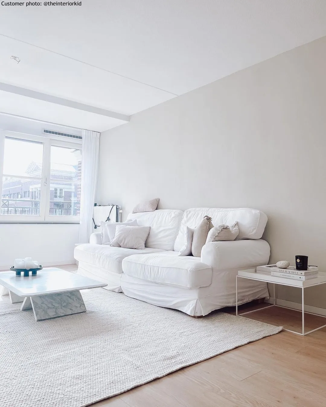 Wollen-vloerkleed - Otago (wit) - Afbeelding 2