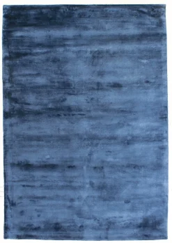 Viscose-vloerkleed - Jodhpur Special Luxury Edition (blauw)