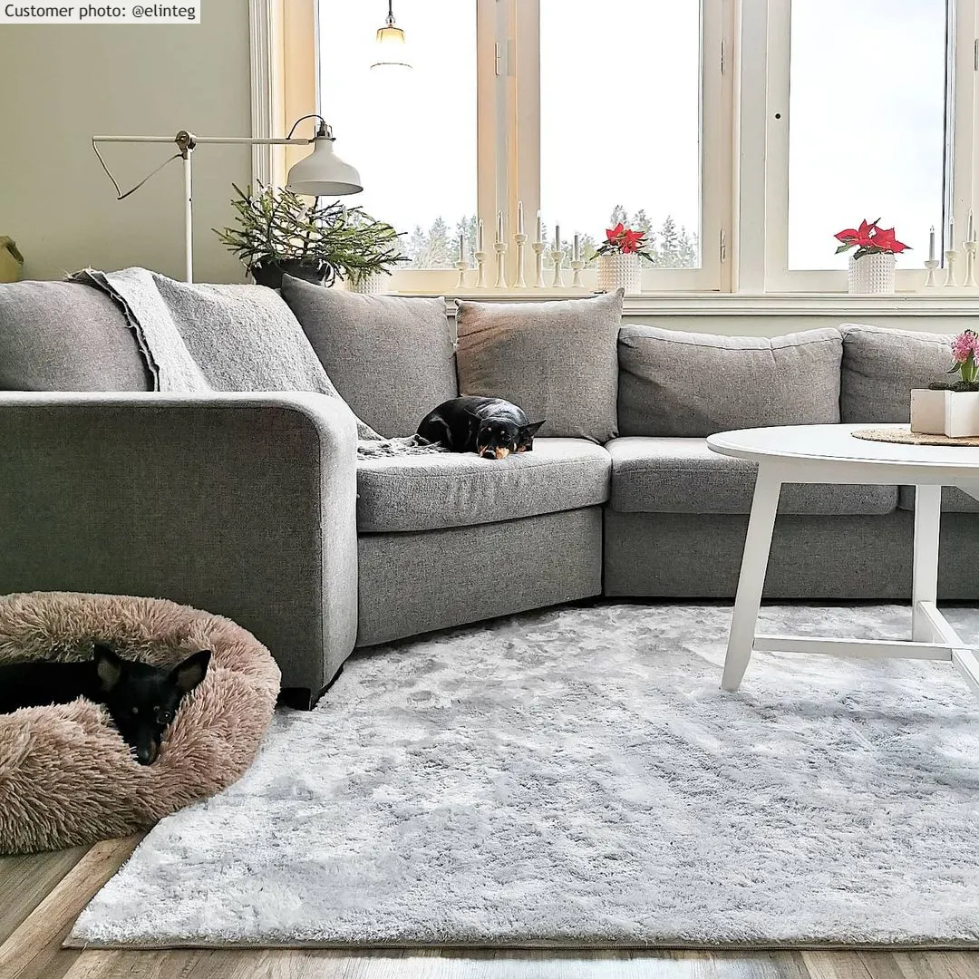 Hoogpolig Vloerkleed - Aranga Super Soft Fur (grijs) - Afbeelding 20