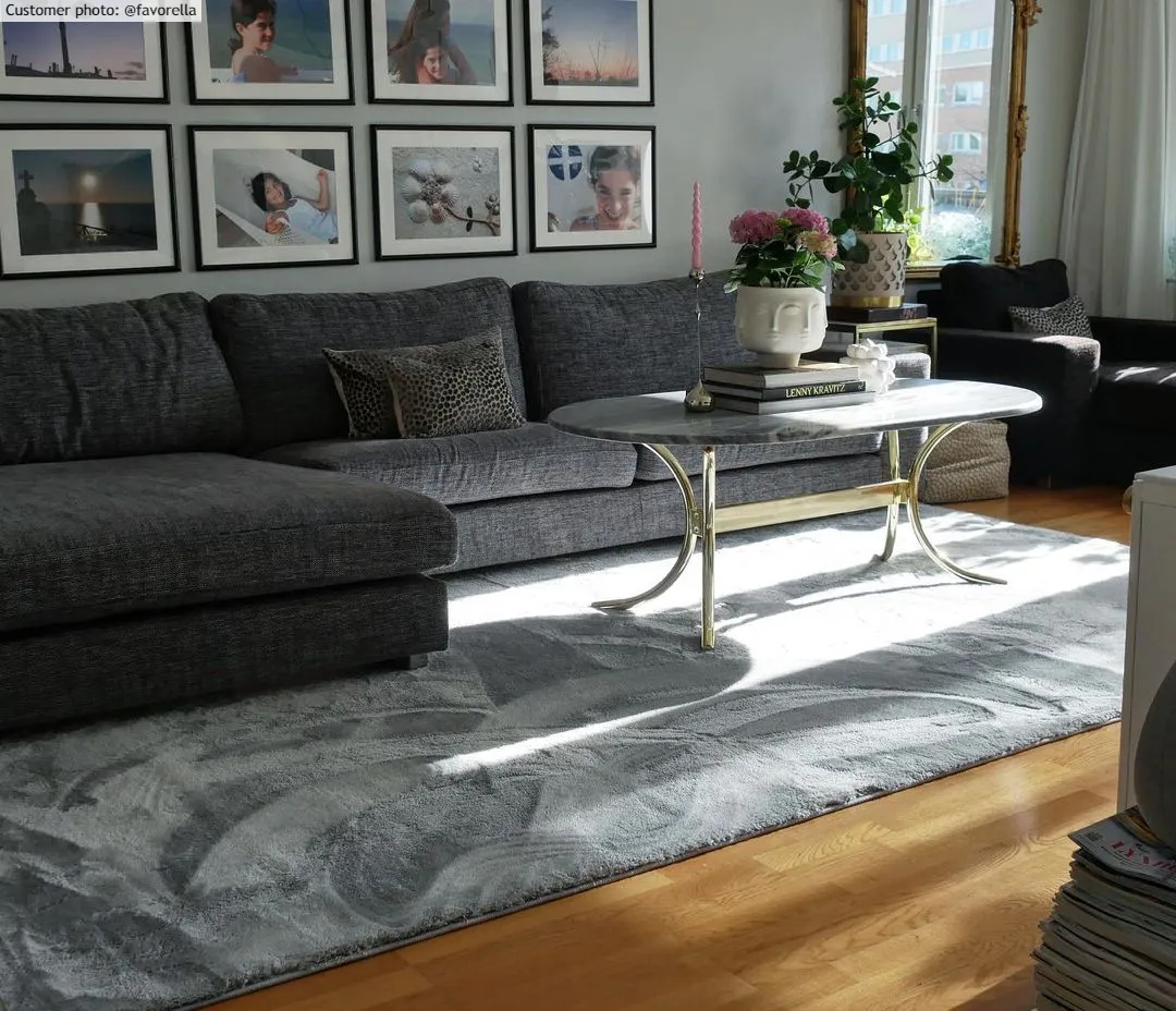 Hoogpolig Vloerkleed - Aranga Super Soft Fur (grijs) - Afbeelding 10