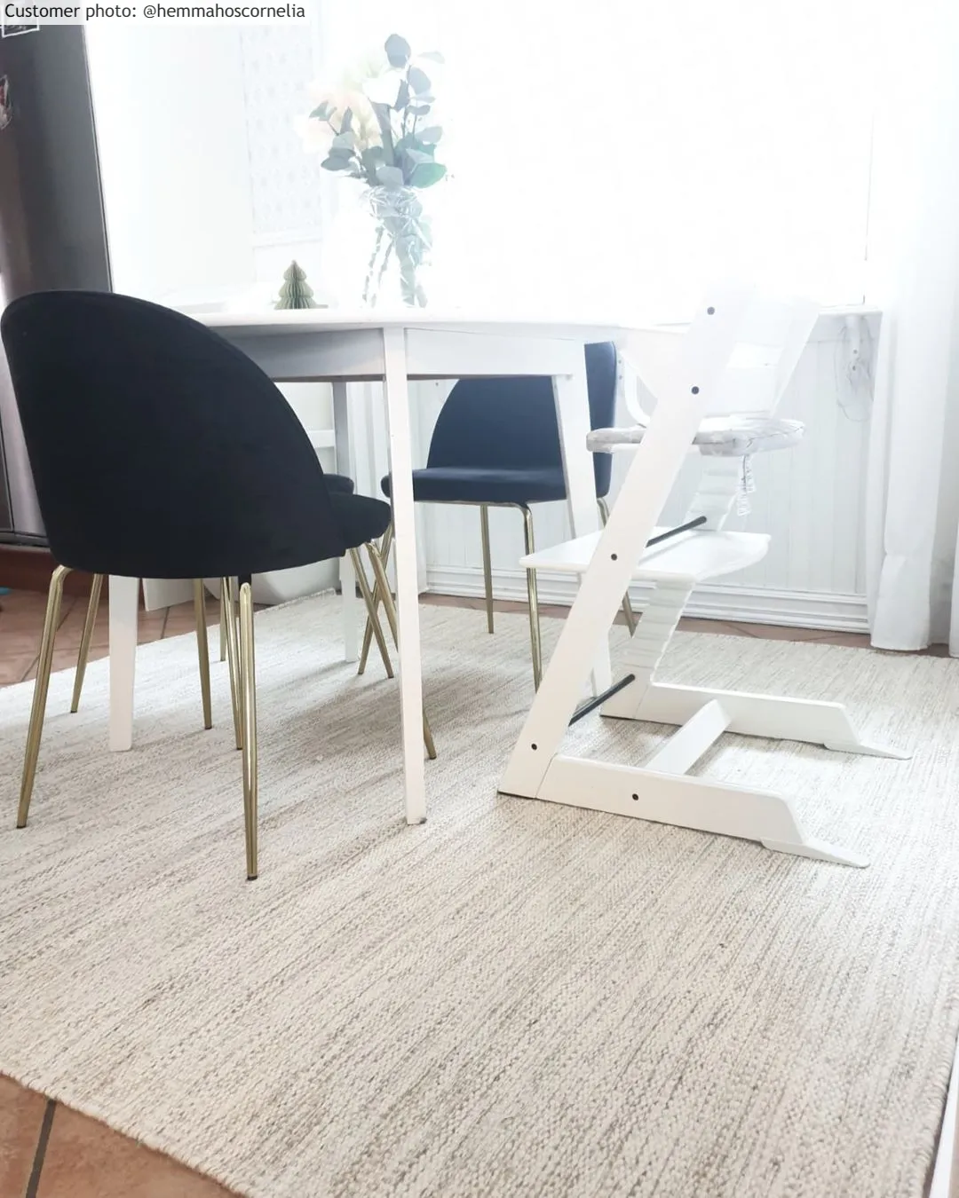 Wollen-vloerkleed - Dhurry (natuur) - Afbeelding 9