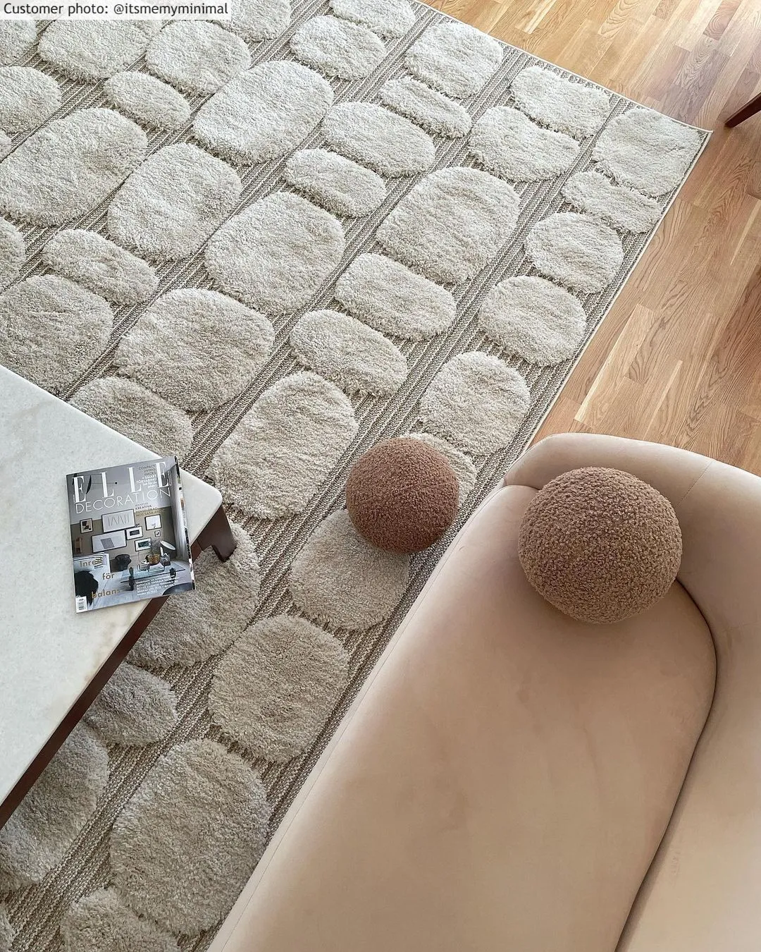 Hoogpolig Vloerkleed - Fondi (beige) - Afbeelding 18