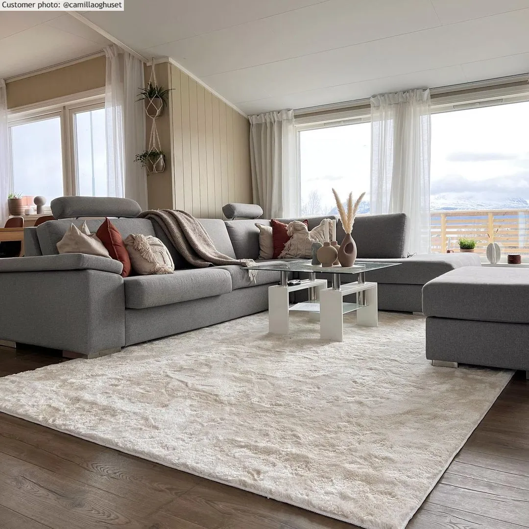 Hoogpolig Vloerkleed - Aranga Super Soft Fur (wit) - Afbeelding 17