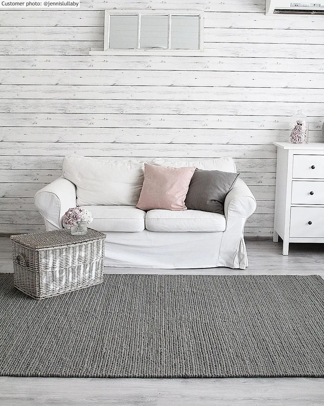 Wollen-vloerkleed - Lynmouth (lichtgrijs) - Afbeelding 2