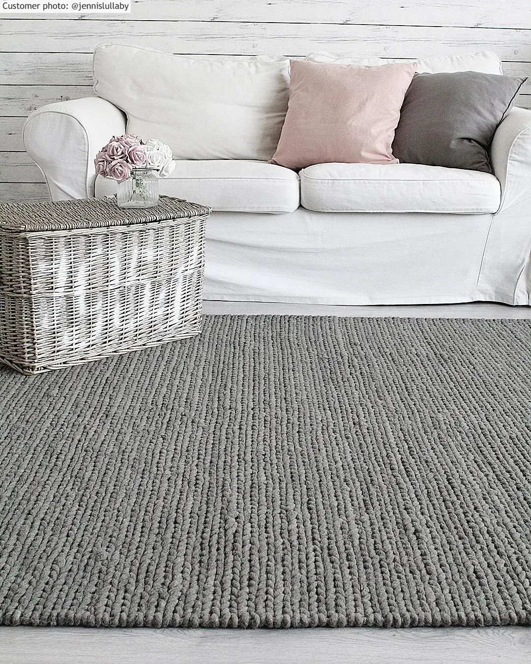 Wollen-vloerkleed - Lynmouth (lichtgrijs) - Afbeelding 4