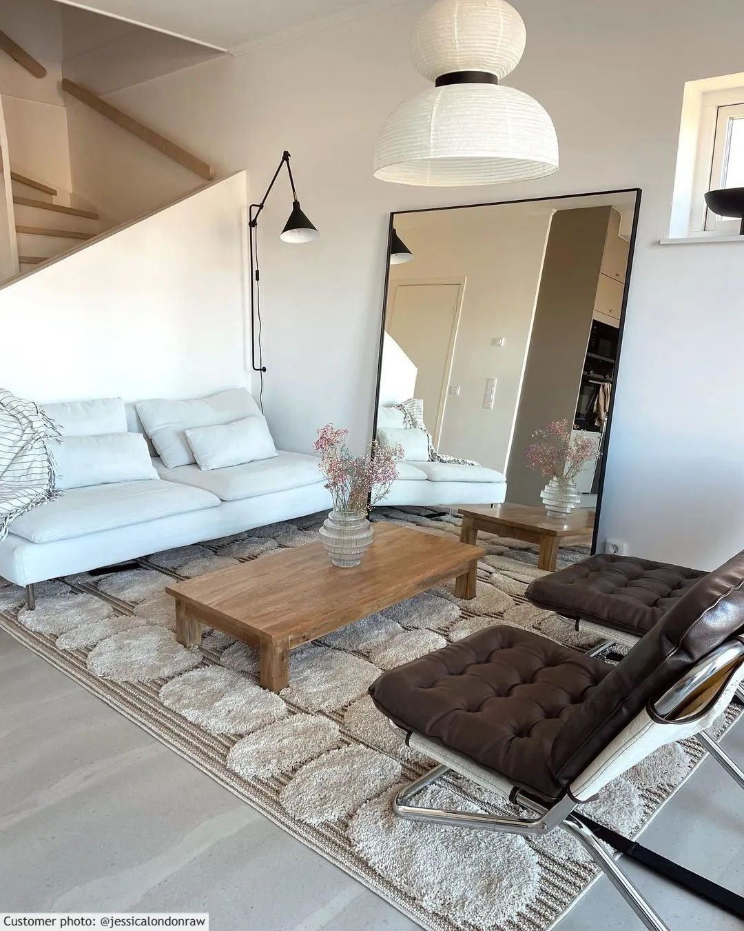 Hoogpolig Vloerkleed - Fondi (beige) - Afbeelding 17