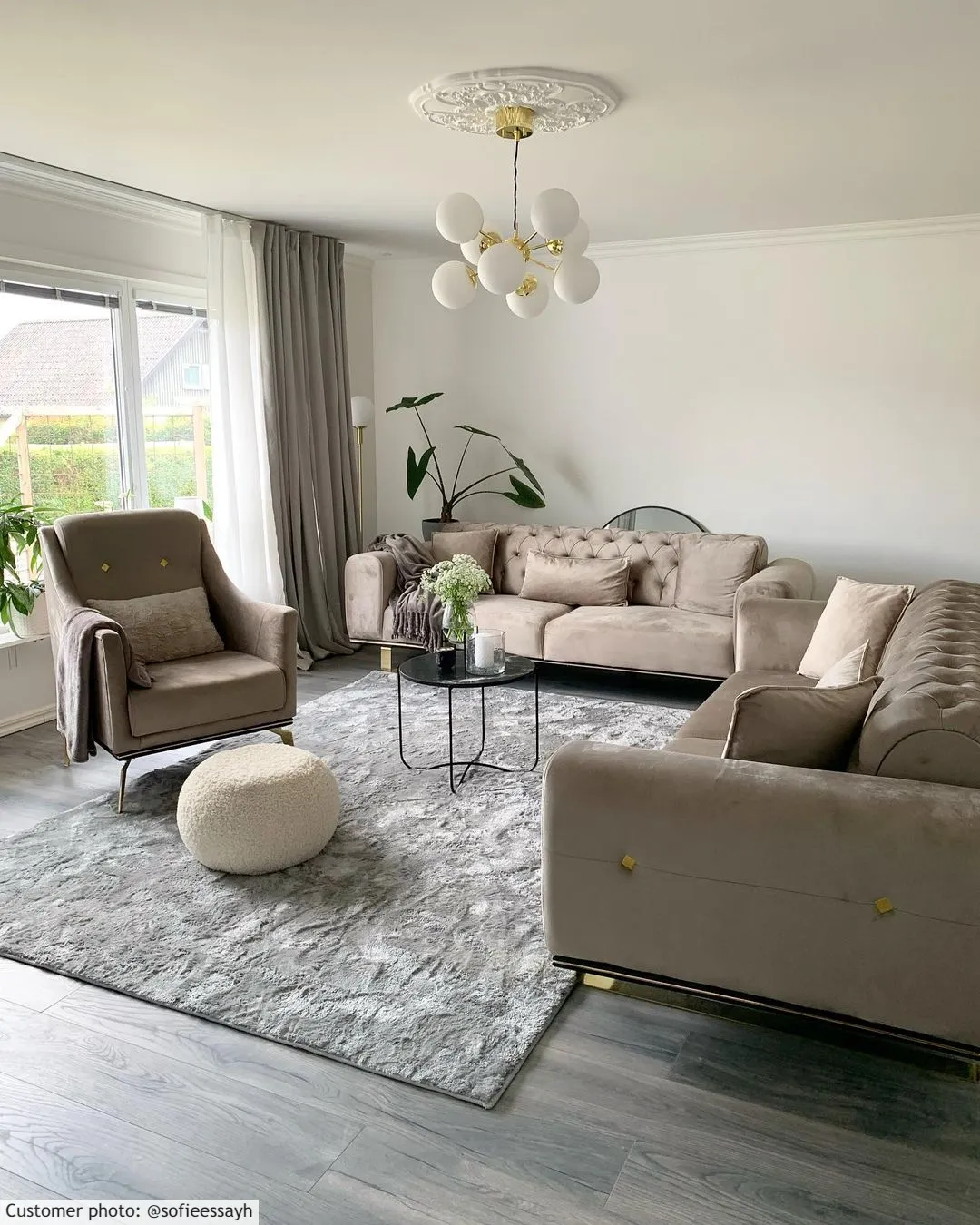 Hoogpolig Vloerkleed - Cloud Super Soft (grijs) - Afbeelding 4