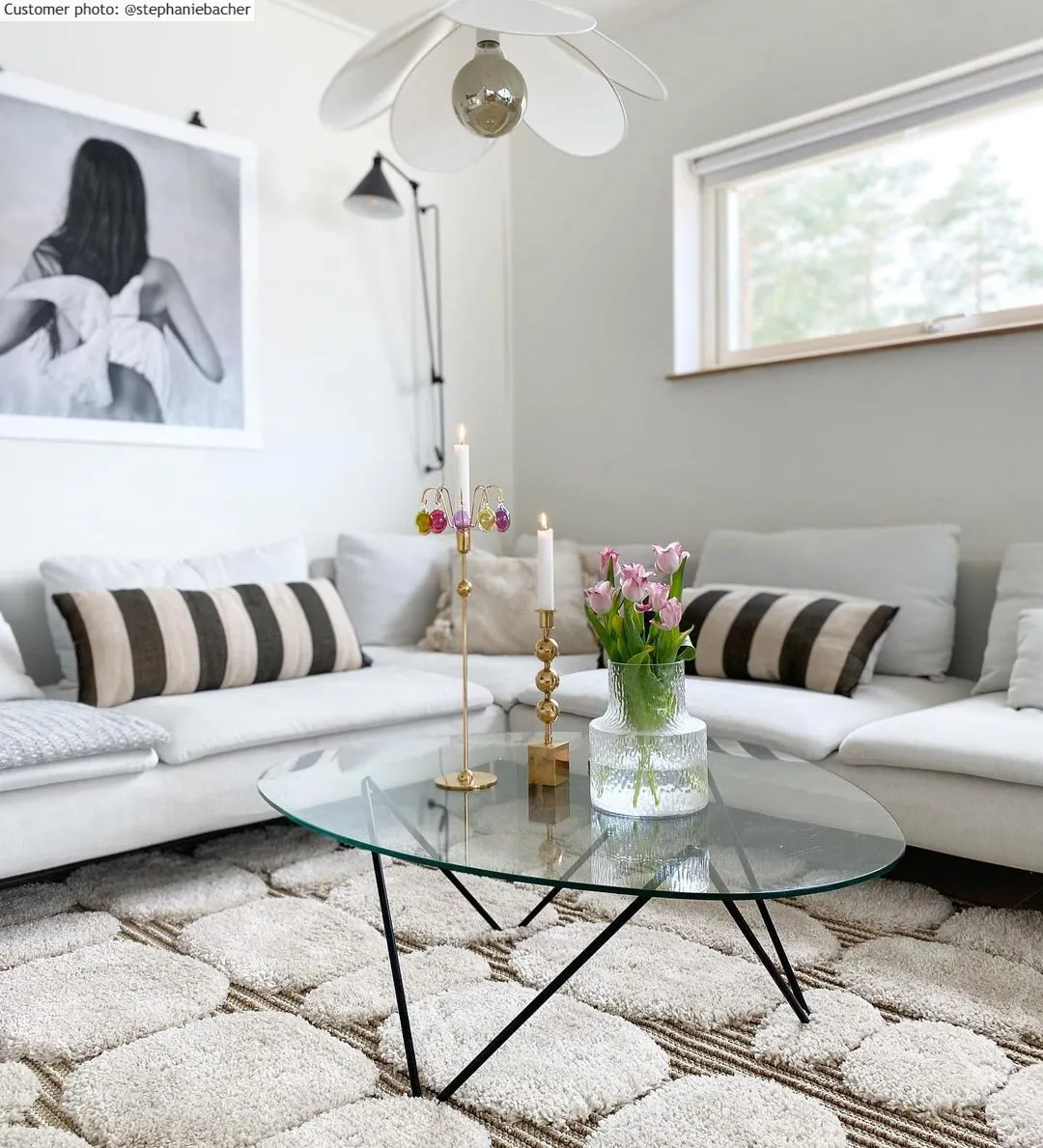 Hoogpolig Vloerkleed - Fondi (beige) - Afbeelding 30