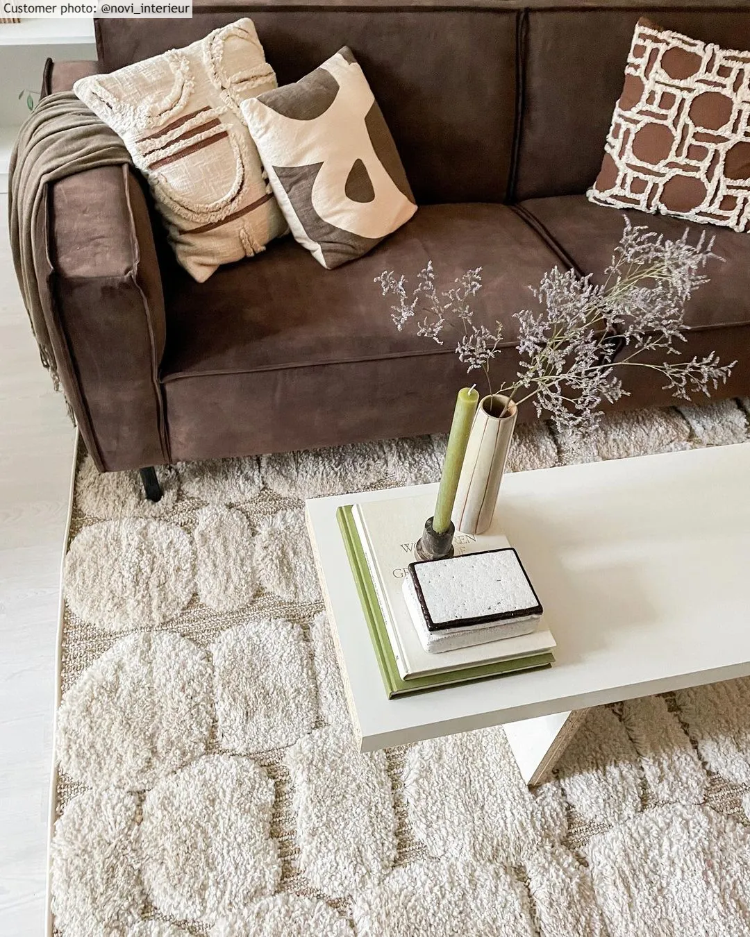 Hoogpolig Vloerkleed - Fondi (beige) - Afbeelding 22